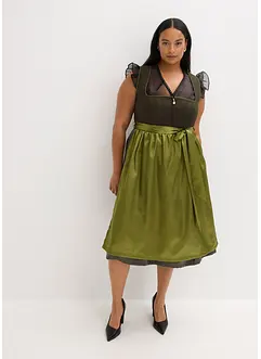 Dirndl und Schürze (2-tlg.Set), bonprix Dirndl und Schürze (2-tlg.Set), bonprix