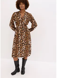 Midikleid aus fließendem Satin, bonprix Midikleid aus fließendem Satin, bonprix