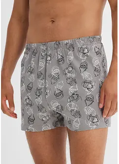 weite Boxershorts mit Bio-Baumwolle (3er Pack), bonprix weite Boxershorts mit Bio-Baumwolle (3er Pack), bonprix