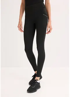 Thermo-Leggings mit reflektierenden Details und Handytasche, bonprix Thermo-Leggings mit reflektierenden Details und Handytasche, bonprix