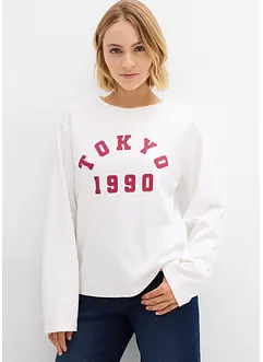 T-shirt manches longues 100% coton, bonprix T-shirt manches longues 100% coton, bonprix