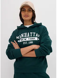 Oversize Hoodie aus reiner Baumwolle, bonprix Oversize Hoodie aus reiner Baumwolle, bonprix