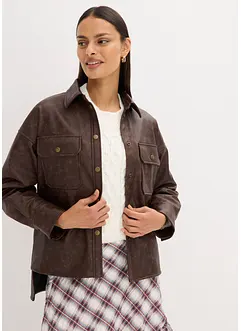 Chemise enduite effet usé, bonprix Chemise enduite effet usé, bonprix