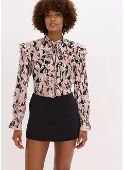 Chiffonbluse mit Volants, bonprix Chiffonbluse mit Volants, bonprix