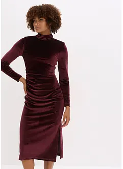 Midikleid aus softem Samt, bonprix Midikleid aus softem Samt, bonprix
