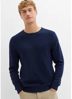 Pull en fine maille avec laine mérinos, bonprix Pull en fine maille avec laine mérinos, bonprix
