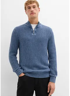 Pull camionneur en grosse maille, aspect délavé, bonprix Pull camionneur en grosse maille, aspect délavé, bonprix