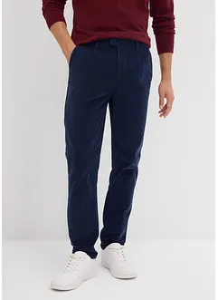 Pantalon regular en velours côtelé de coton extensible, fuselé, bonprix Pantalon regular en velours côtelé de coton extensible, fuselé, bonprix