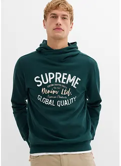 Hoodie aus weichem Baumwoll-Mix, bonprix Hoodie aus weichem Baumwoll-Mix, bonprix