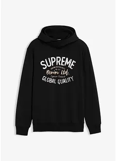 Sweat à capuche doux en coton mélangé, bonprix Sweat à capuche doux en coton mélangé, bonprix