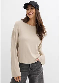 T-shirt fluide et oversize en viscose extensible, bonprix T-shirt fluide et oversize en viscose extensible, bonprix