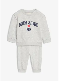 Sweatshirt und Hose (2-tlg.Set), bonprix Sweatshirt und Hose (2-tlg.Set), bonprix