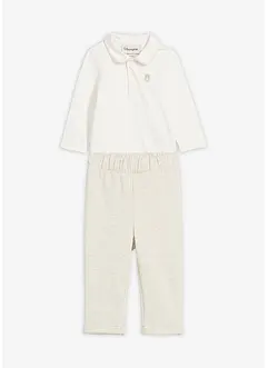 Body und Hose aus reiner Bio-Baumwolle (2-tlg.Set), bonprix Body und Hose aus reiner Bio-Baumwolle (2-tlg.Set), bonprix