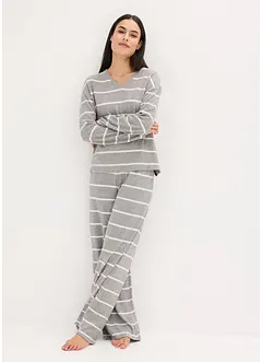 Weit geschnittener Loungewear Hausanzug aus weichem Material, bonprix Weit geschnittener Loungewear Hausanzug aus weichem Material, bonprix