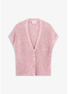 Strick-Weste mit dekorativen Knöpfen und Wollanteil, bonprix Strick-Weste mit dekorativen Knöpfen und Wollanteil, bonprix