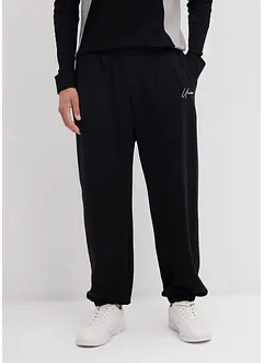 Jogginghose aus reiner Baumwolle, Loose Fit, bonprix Jogginghose aus reiner Baumwolle, Loose Fit, bonprix