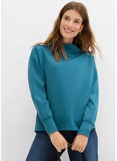 Oversize Sweatshirt aus weichem Scuba, bonprix Oversize Sweatshirt aus weichem Scuba, bonprix