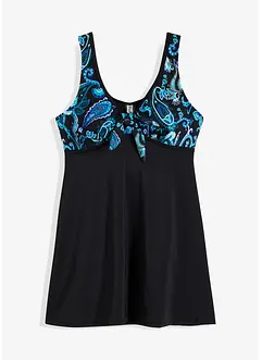 Long-Tankinioberteil mit breiten Trägern, bonprix Long-Tankinioberteil mit breiten Trägern, bonprix