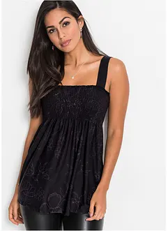 Top tunique en viscose mélangée, bonprix Top tunique en viscose mélangée, bonprix