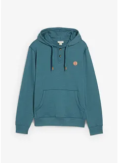 Sweat à capuche, détails enduits et intérieur gratté doux, bonprix Sweat à capuche, détails enduits et intérieur gratté doux, bonprix