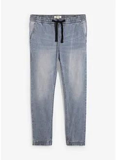 Regular Fit Jeans-Jogger mit Komfortbund, Tapered, bonprix Regular Fit Jeans-Jogger mit Komfortbund, Tapered, bonprix