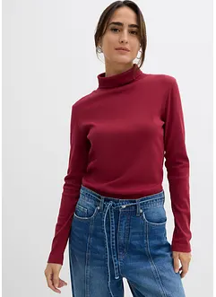 Rollkragenshirt aus reiner Baumwolle, bonprix Rollkragenshirt aus reiner Baumwolle, bonprix