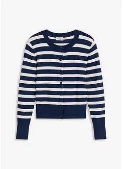 Feinstrick-Cardigan mit Streifen, bonprix Feinstrick-Cardigan mit Streifen, bonprix