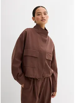 Kurze Übergangsjacke aus Viskose-Mix, bonprix Kurze Übergangsjacke aus Viskose-Mix, bonprix