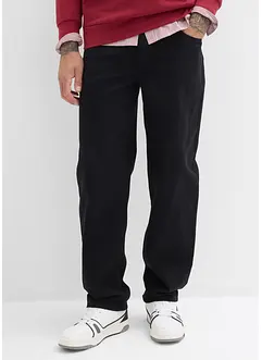 Relaxed Fit Twillhose mit Komfortbund, Straight, bonprix Relaxed Fit Twillhose mit Komfortbund, Straight, bonprix
