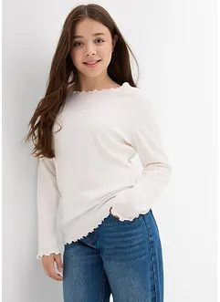 Langarmshirt aus reiner Bio-Baumwolle, bonprix Langarmshirt aus reiner Bio-Baumwolle, bonprix