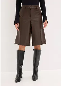 Lederimitat-Bermuda, bonprix Lederimitat-Bermuda, bonprix