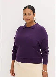 Pull en fine maille de viscose mélangée, bonprix Pull en fine maille de viscose mélangée, bonprix