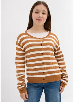 Gilet en fine maille de viscose mélangée, bonprix Gilet en fine maille de viscose mélangée, bonprix
