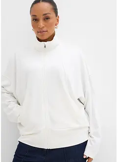 Sweat zippé en jersey milano confortable, bonprix Sweat zippé en jersey milano confortable, bonprix