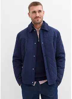 Steppjacke mit Cordkragen, bonprix Steppjacke mit Cordkragen, bonprix