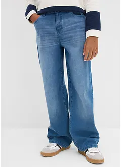 Loose-Fit Jeans mit verstellbarem Bund, Straight, bonprix Loose-Fit Jeans mit verstellbarem Bund, Straight, bonprix
