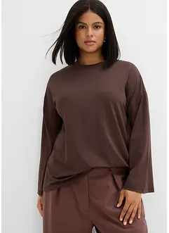 T-shirt manches longues en matière fluide, bonprix T-shirt manches longues en matière fluide, bonprix