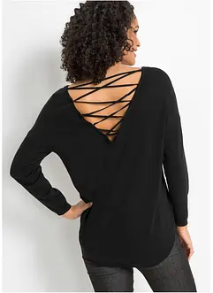 Pull en fine maille de viscose mélangée, bonprix Pull en fine maille de viscose mélangée, bonprix