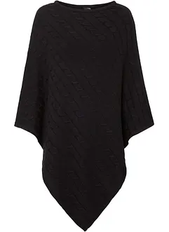 Poncho mit Kaschmiranteil, bonprix Poncho mit Kaschmiranteil, bonprix