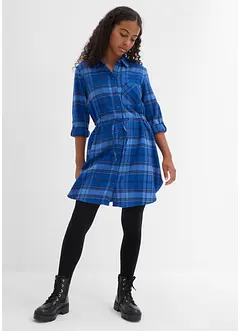 Robe-chemise en flanelle, bonprix Robe-chemise en flanelle, bonprix