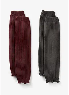 Lot de 2 paires de guêtres, bonprix Lot de 2 paires de guêtres, bonprix