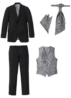 Costume 5 pièces avec gilet et cravate, Regular, bonprix Costume 5 pièces avec gilet et cravate, Regular, bonprix