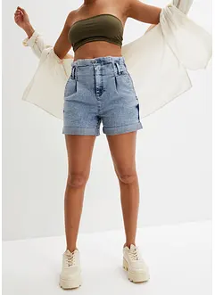 Paperbag Jeans-Shorts, bonprix Paperbag Jeans-Shorts, bonprix