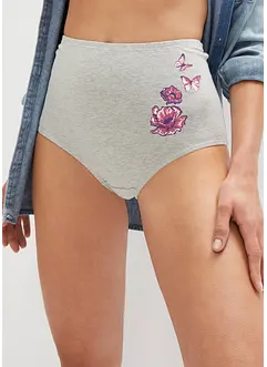 Lot de 5 slips taille haute, bonprix Lot de 5 slips taille haute, bonprix