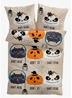 Bettwäsche mit Kürbissen, bonprix Bettwäsche mit Kürbissen, bonprix