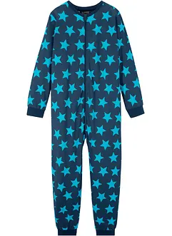 Schlafoverall aus reiner Bio-Baumwolle, bonprix Schlafoverall aus reiner Bio-Baumwolle, bonprix