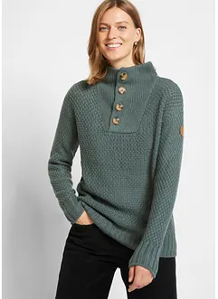 Troyer Pullover mit Struktur, bonprix Troyer Pullover mit Struktur, bonprix