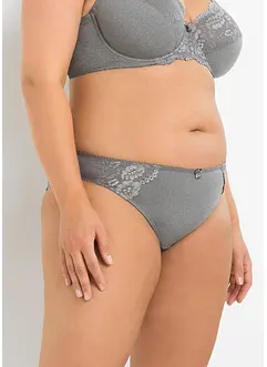 Slip mit zarter Spitze (2er Pack), bonprix Slip mit zarter Spitze (2er Pack), bonprix