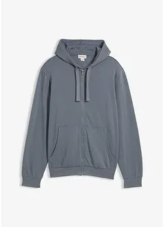 Kapuzen-Sweatjacke mit Reißverschluss, bonprix Kapuzen-Sweatjacke mit Reißverschluss, bonprix