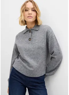 Pullover mit Kragen, bonprix Pullover mit Kragen, bonprix